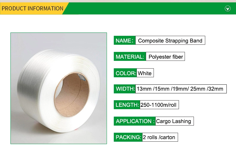 PP Packing Polyester Composite Cord Strapping