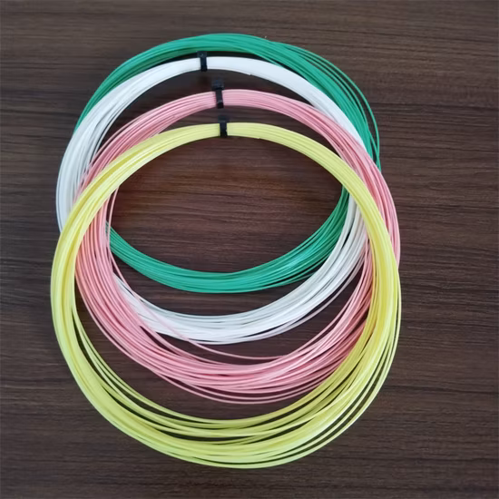 Nuova corda per racchetta da badminton in nylon resistente del 2023 con elevata flessibilità