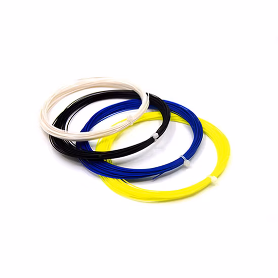 Durata della corda da badminton altamente elastica.  Corda da badminton con buona durata per racchette da badminton
