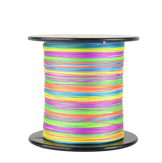 Peche Wholesale Colors 100m 12 fili di lenze da pesca intrecciate in PE